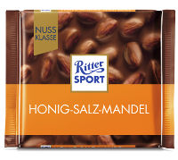 Ritter Sport Nussklasse Honig-Salz-Mandel 100 g Tafel